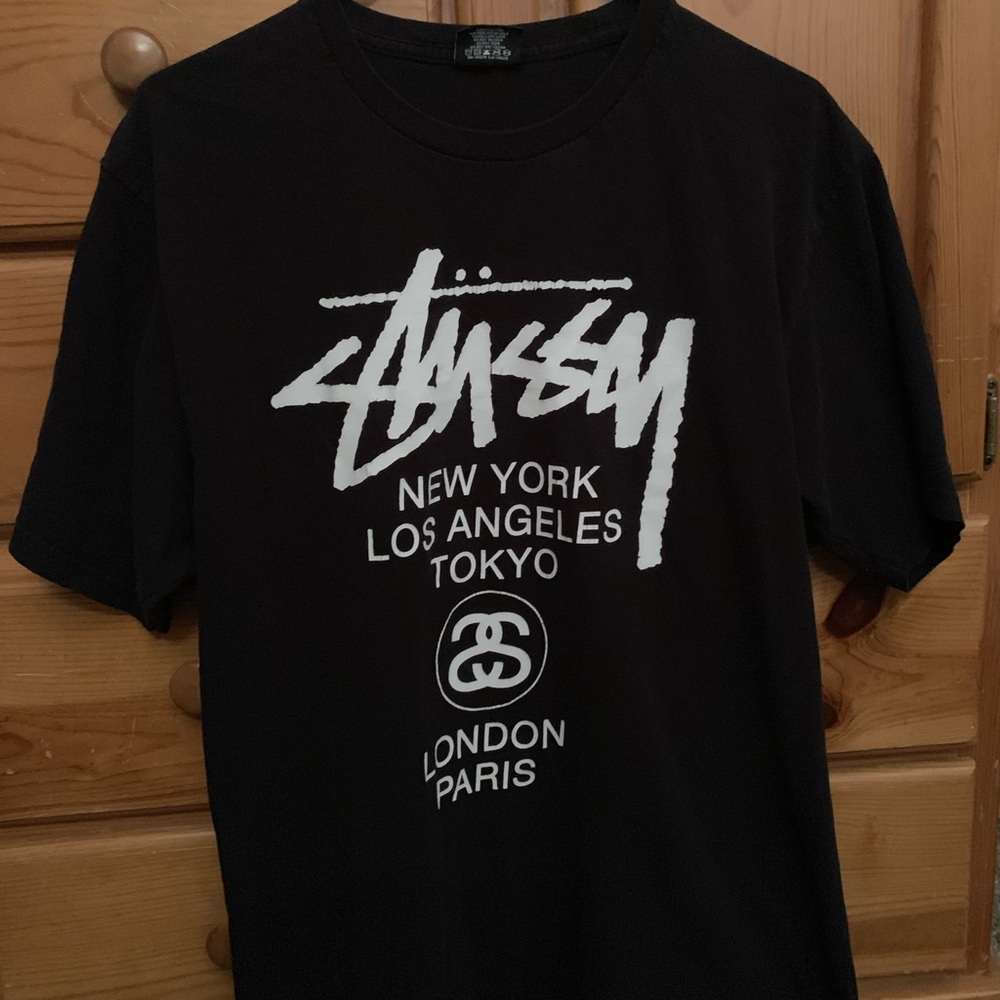long stussy teeshirt